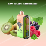 Airmez Xbeats Kiwi Traube Himbeere – 40000 Züge – Eingebautes Audio & Geschmack