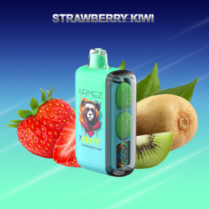 Airmez Xbeats Stawberry Kiwi Vape – 40000 Züge – Eingebautes Audio & Geschmack