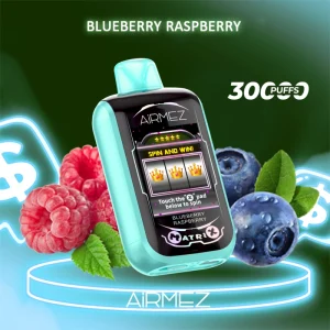 Airmez Matrix Pro Blaubeere-Himbeere – 30000 Züge – Premium Vape mit Spielfunktion