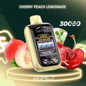 Airmez Matrix Pro Kirsche Pfirsich Limonade – 30000 Züge – Premium Vape mit Spielfunktion