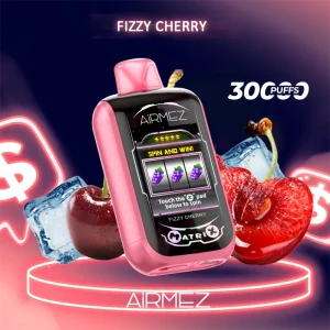 Airmez Matrix Pro Spritzige Kirsche – 30000 Züge – Premium Vape mit Spielfunktion