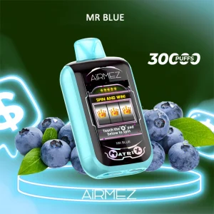Airmez Matrix Pro Mr Blue – 30000 Züge – Premium Vape mit Spielfunktion