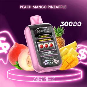 Airmez Matrix Pro Pfirsich Mango Ananas – 30000 Züge – Premium Vape mit Spielfunktion