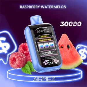 Airmez Matrix Pro Himbeere Wassermelone – 30000 Züge – Premium Vape mit Spielfunktion