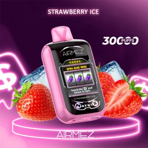 Airmez Matrix Pro Erdbeere Eis – 30000 Züge – Premium Vape mit Spielfunktion