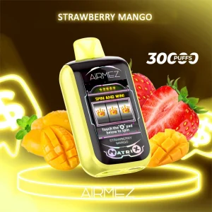 Airmez Matrix Pro Erdbeere Mango – 30000 Züge – Premium Vape mit Spielfunktion