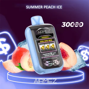 Airmez Matrix Pro Sommerpfirsich Eis – 30000 Züge – Premium Vape mit Spielfunktion