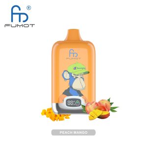 Tornado 12000 Peach Mango: Tropische Pfirsich-Mango-Harmonie für 12.000 Züge Vape Puffs