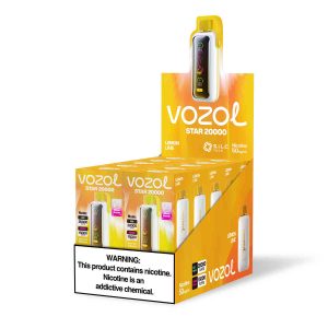 Vozol Star 20000 Lemon Lime | Erfrischende Zitrus-E-Zigarette | Fumot Store Vozol 20 000