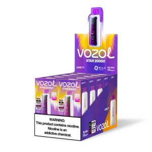 Vozol Star 20000 Love 777 | Premium Einweg E-Zigarette mit einzigartigem Geschmackserlebnis |Vozol 20 000