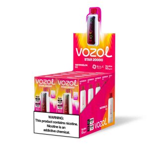 Vozol Star 20000 Watermelon Ice | Einweg E-Zigarette mit 650mAh Akku | Fumot Store Vozol 20000