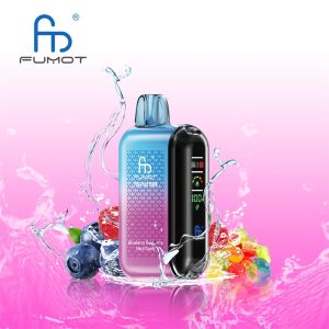 Fumot 20000 Blueberry Raspberry Hard Candy Randm Tornado 20000 Fumot Tornado 20000 E-Zigarette Ohne Nikotin Aufladbar